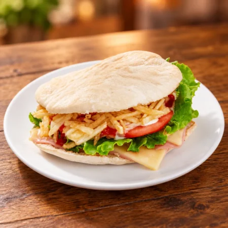 Árabe Mixto con Jamón y Queso