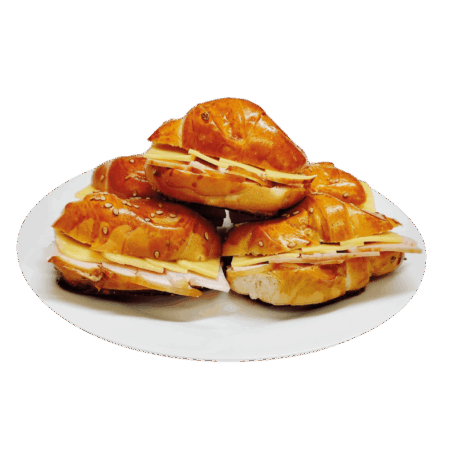 Sanguchito jamón crocante x unidad