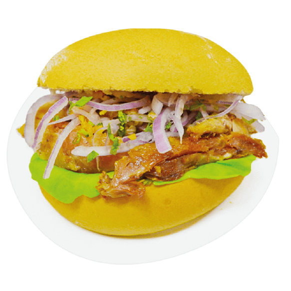 Sandwich de Pavo Pasteleria Trigo de oro