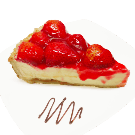 Cheesecake de Fresa - porción