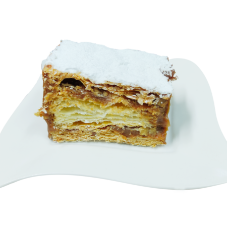 Milhojas con manjar blanco