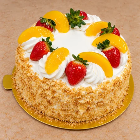 Torta Crema Chantilly con bizcochuelo Grande