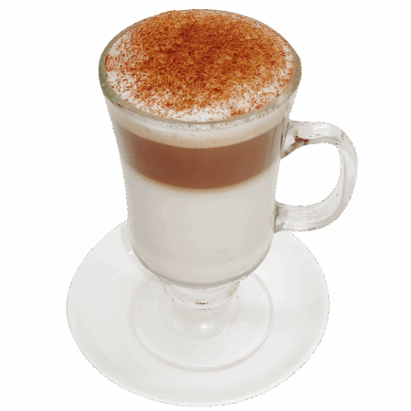 Capuchino sin crema
