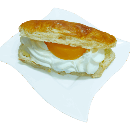 Pastel milhojas ovalado