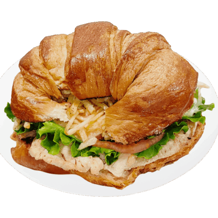 Croissant con Filete de Pollo