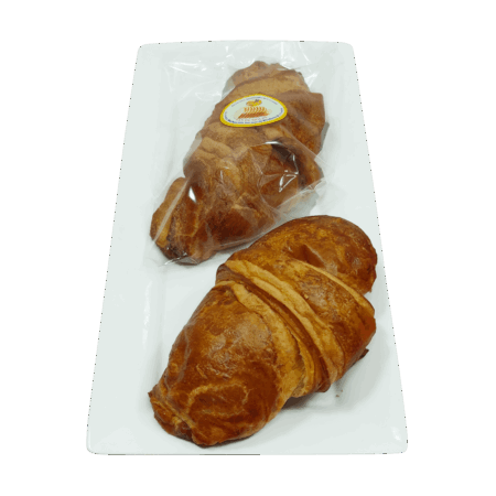Croissant con manjar blanco x und.