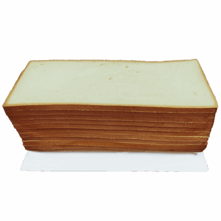 Pan de molde blanco snack corte a lo largo x 9 rebanadas