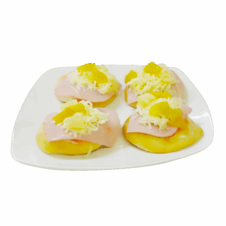 Pizzita Hawaiana x unidad