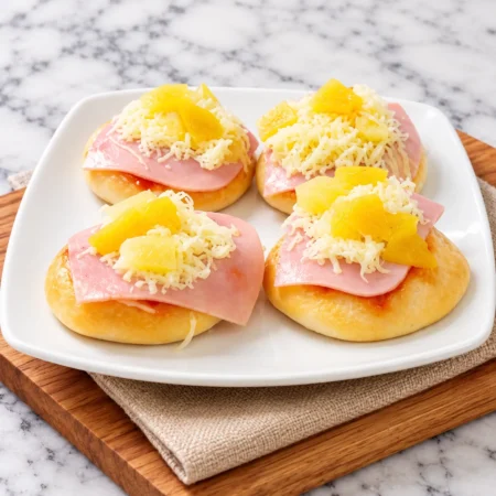 Pizzita Hawaiana x unidad