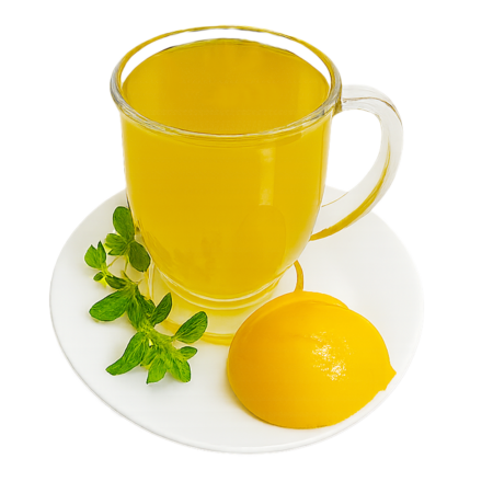 Calientito con Néctar de Durazno y Menta - Vaso x 300 ml