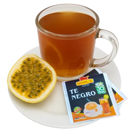 Calientito con Néctar de Maracuyá y Té negro - Vaso x 300 ml