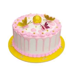 Torta Buttercream con Keke de Naranja Chica