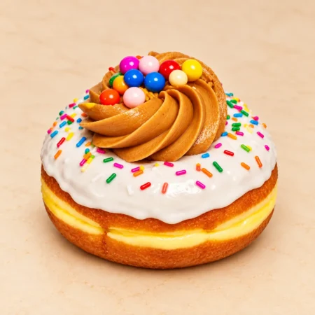 Donas con manjar blanco