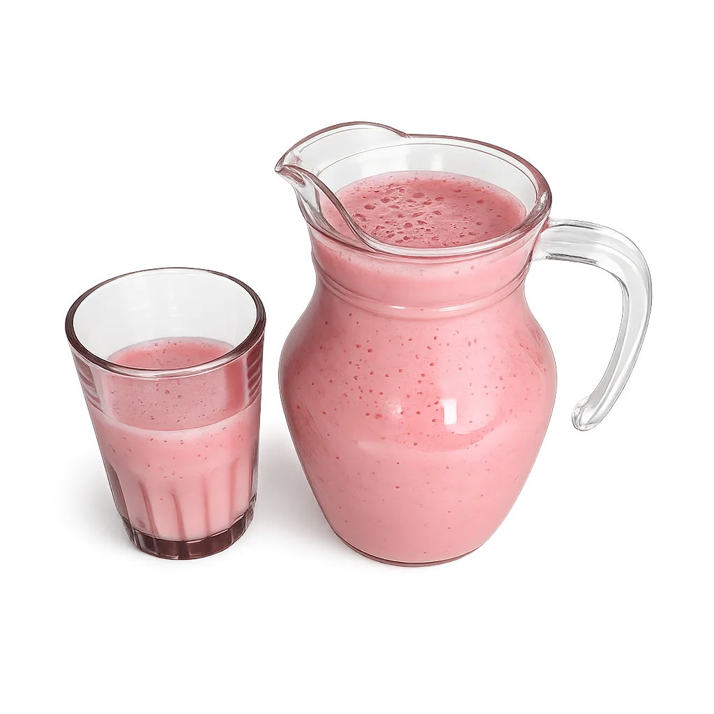 Jugo de Fresa con leche x 500 ml
