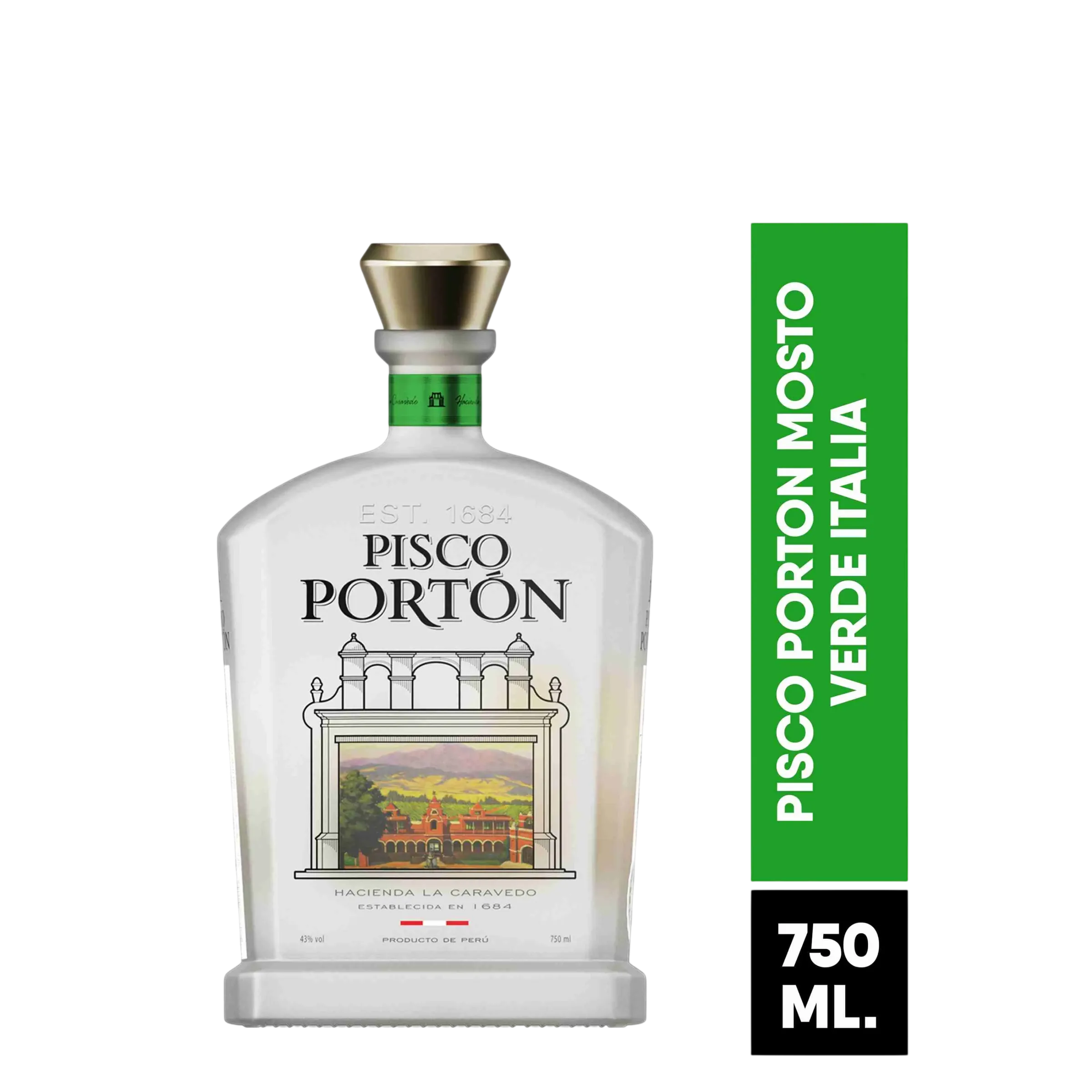 Pisco Porton Mosto Verde Italia 750 ml